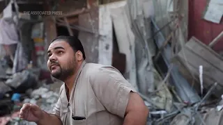 Watch: Airstrike hits refugee camp in Gaza mid-interview