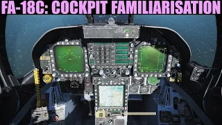 FA-18C Hornet: Cockpit Familiarization Tutorial | DCS WORLD