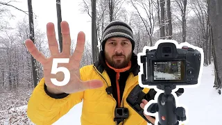 5 Quick Tips for Winter Landscape Photography