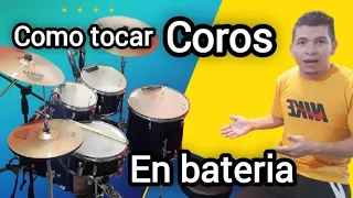 Como tocar Coros en bateria | Como tocar coritos en bateria | bateria en Coros cristianos