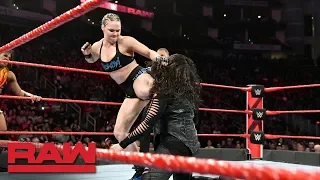 Ronda Rousey & Ember Moon vs. Nia Jax & Tamina: Raw, Dec. 3, 2018