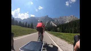 Dolomites Cycling Holiday - Day 2 - Passo delle Erbe - Full Footage