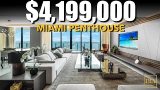 Tour a $4.1 Million Dollar | Miami Penthouse | Peter J Ancona