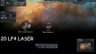 Darkorbit New Scatter Laser III DMG TEST | 20 LF4 OR 20 SCATTER III |