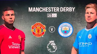 EA FC 24 Manchester United - Manchester City / Premier League / PS5 Gameplay