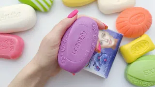 Cutting dry soap. ASMR. Резка сухого мыла