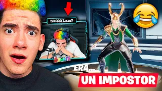 NUNCA ME IMAGINE QUE IBA A SER EL PEOR MENTIROSO DE TODOS SIENDO IMPOSTOR EN FORTNITE | TheDonato