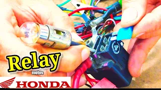 Como Funciona El Relay De Arranque?🏍 😱 De Las  Motos Honda...