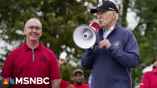 UAW President touts President Biden’ union engagement as motive to have his back