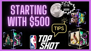 Starting NBA Top Shot with $500 | NBA Top Shot Tips