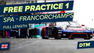 RE-LIVE | DTM Free Practice 1 - Spa-Francorchamps | DTM 2022