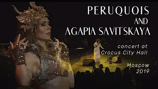 Peruquois and Agapia Savitskaya, concert at Crocus City Hall, Moscow, 2019