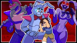 Vanny's Revenge Of Gregory & Bonnie | Gregtrap AU| FNAF security breach animation