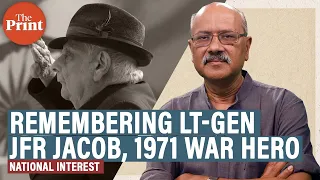 JFR Jacob, Indian Army’s Jewish General who negotiated Pakistan’s surrender after 1971 war