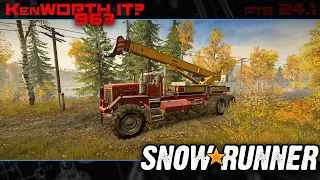 Snowrunner ✵ Public Test Server 24.1 ✵ Kenworth 963