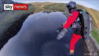 Jet-pack medics: a new way to rescue people
