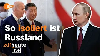 G20-Gipfel: Wendet sich China von Putin ab? | ZDFheute live