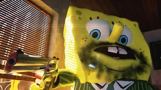 ГАНГСТЕР ГУБКА БОБ Восход и Падение: озвучка Alex Kanaev Gangster Spongebob Rise And Fall НА РУССКОМ