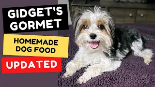 Gidget's Gourmet Homemade Dog Food: Updated!