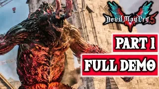 DEVIL MAY CRY 5 Gameplay Walkthrough Part 1 FULL Demo - INTRO (DMC5) No Commentary