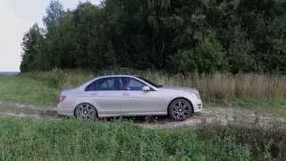 Mercedes C-Class W204 Offroad test