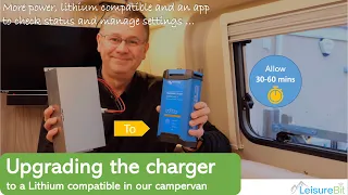 5. Installing Lithium compatible Victron IP22 Charger in our Elddis campervan