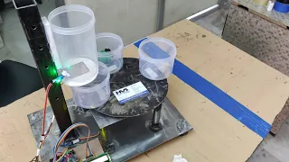 Automatic Waste segregation system Dry, Wet and Metal using Arduino UNO