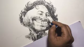 How to draw a caricature | Arijit Singh | Tum hi ho | Ashiqui 2.