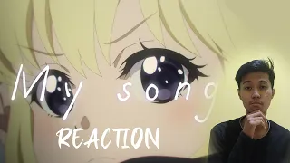 HOLOLIVE MOMENTS : 【Animation MV】 My song / Tsunomaki watame 【original】 REACTION