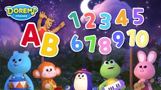 Let's Play Together | AB Song Compilation | Learn Numbers for Kids | Number Song | Doremi Friends