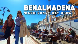 Benalmadena Spain Warm Sunny Day Update March 2023 Costa del Sol | Málaga [4K]