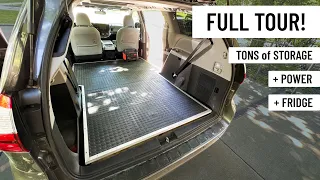 MINI VAN to ADVENTURE VAN | 2017 Toyota Sienna