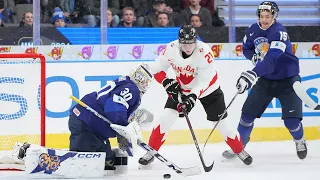 Highlights from Canada vs. Finland at the 2024 IIHF World Junior Championship