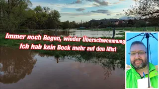 Regen - nur Regen im Saarland und die nächste Überschwemmung kommt