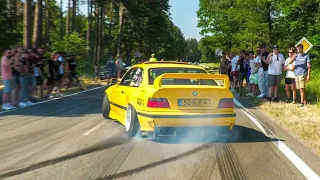 MODIFIED BMW's Leaving Carmeet - E30, E36 V8, LOUD & SLOW Cars, 850CSI, BMW M, Z8, X5M..