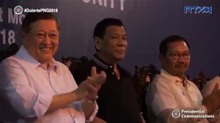 President Duterte meeting with Filipino Community Nov. 16-2018