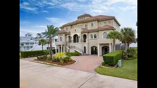 Majestic Oceanfront Home on the Beach in Galveston, Texas