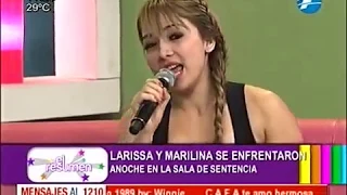 Larissa Riquelme vs Marilina en El Resumen