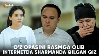 TAQDIRLAR - O'Z OPASINI RASMGA OLIB INTERNETDA SHARMANDA QILGAN QIZ