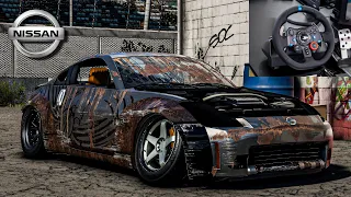 Rebuilding a Nissan 350z Tokyo Drift - NFS HEAT - LOGITECH G29 Gameplay