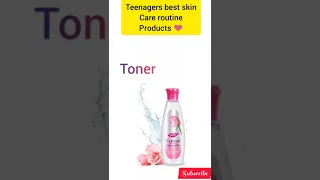 teenagers best skin care routine products | best face wash, scrub, toner, moisturizer, suncream