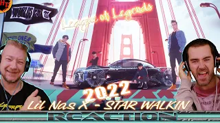 ''WORLDS ANTHEM'' League of Legends REACTION! Lil Nas X - STAR WALKIN' (2022)