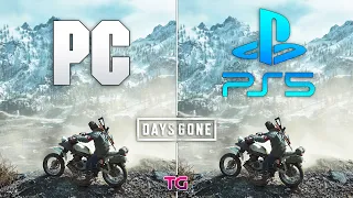 Days Gone PC vs PS5 - Graphics Comparison