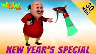 Motu Paltu | New Years special | 30 Min compilation | Wow Kidz | #1