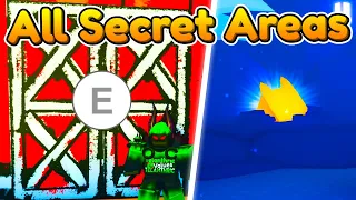 ALL SECRET AREAS in Pet Simulator X | FREE Huges, Shiny Boost, April Fools, & More