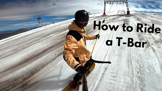 How to Use a Drag Lift - Beginner Snowboard Tips