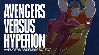 Hyperion contra Los Avengers | Avengers Assemble