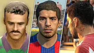 Luis Suarez in every FIFA game (FIFA 07 - FIFA 22)