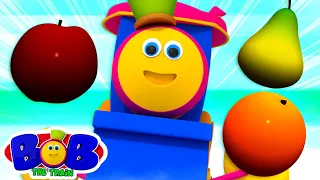 Fruits Train | Learn Fruits Name | Vegetables for Kids | Preschool Nursery Rhymes by Bob The Train