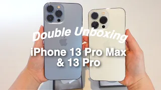 Double Unboxing iPhone 13 Pro Max & iPhone 13 Pro 2021 ✨ Accessories